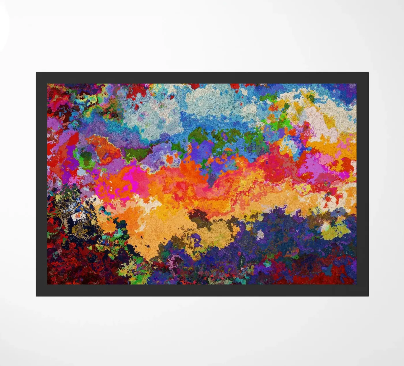 TIME deurmat van shellybremmer-clouds