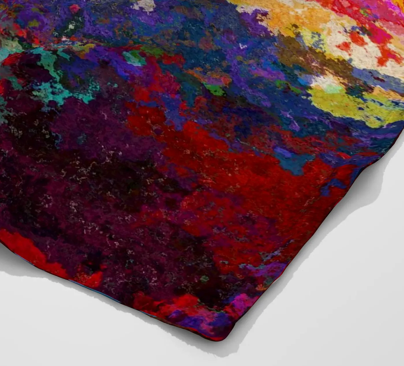 TIME fleece blanket by shellybremmer-clouds