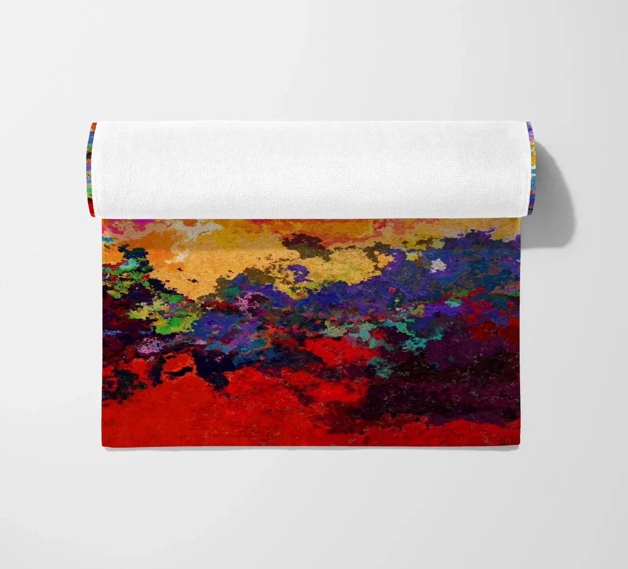 TIME strandhanddoek van shellybremmerabstract