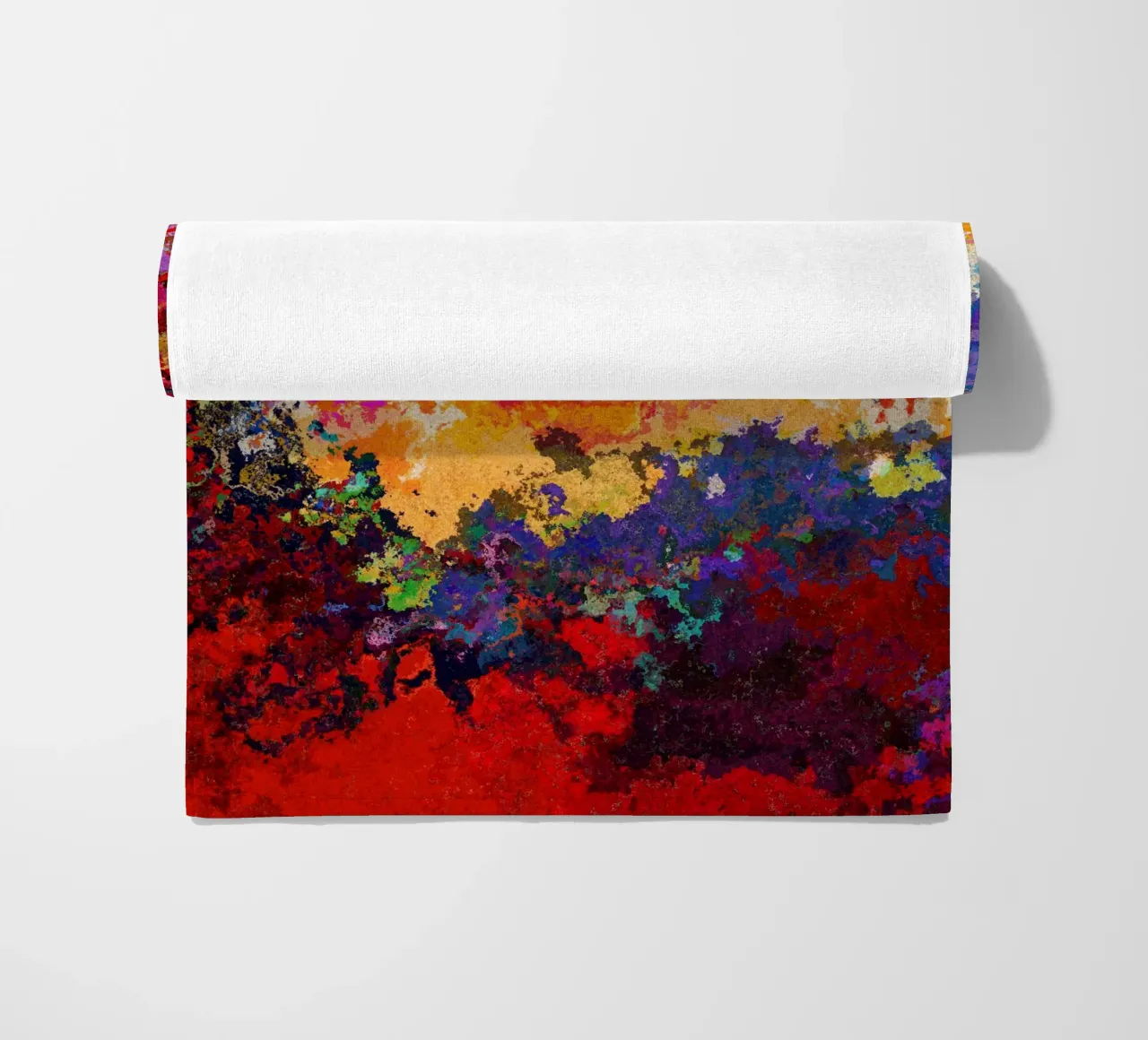 TIME strandhanddoek van shellybremmerabstract