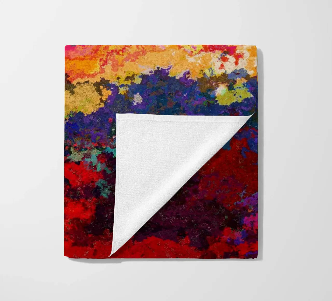 TIME strandhanddoek van shellybremmerabstract