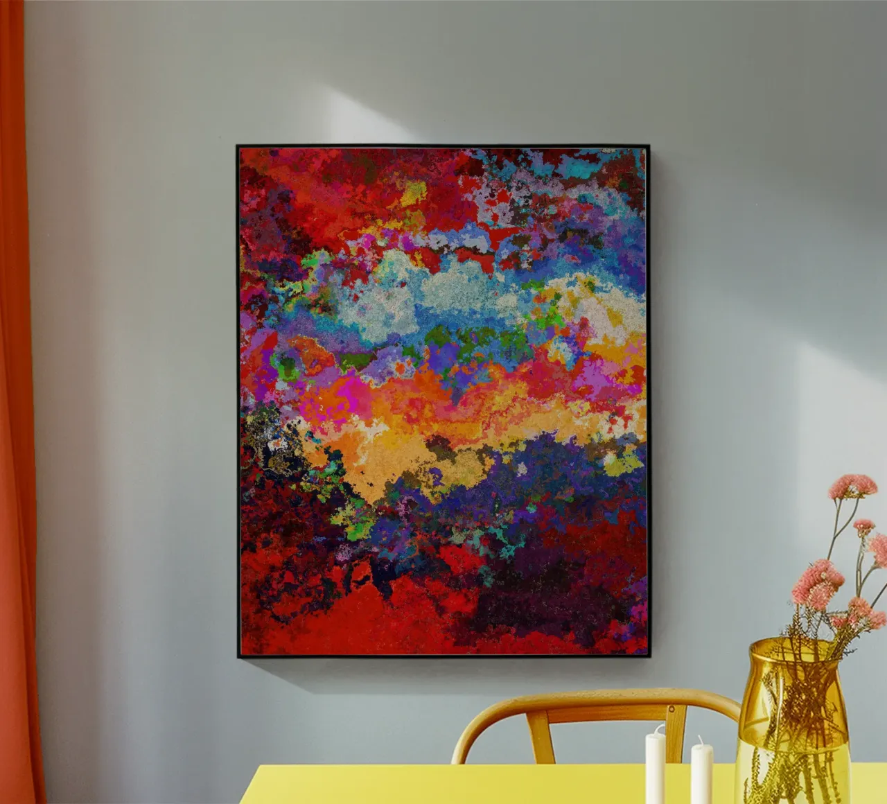 TIME plexiglass da shellybremmerabstract