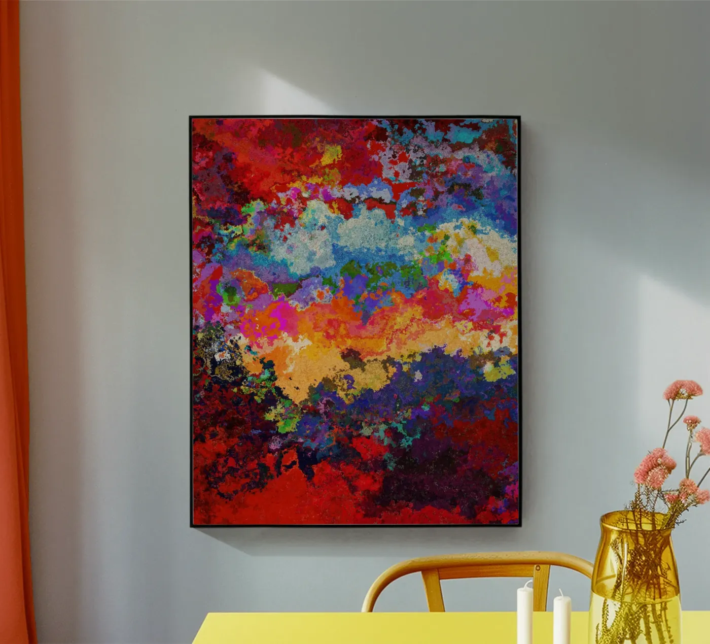 TIME plexiglas de shellybremmer-clouds