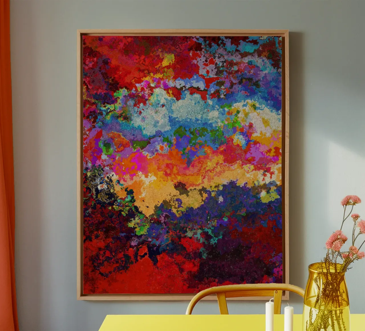 TIME tela da shellybremmerabstract