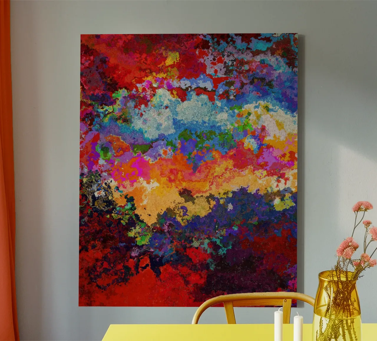 TIME tela da shellybremmerabstract