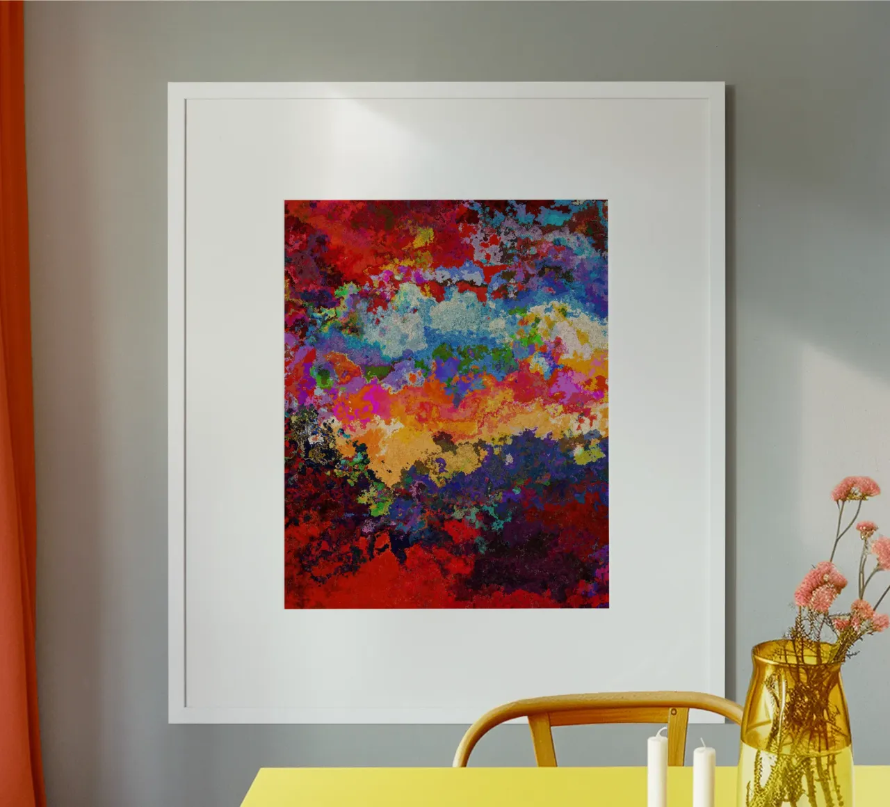 TIME poster van shellybremmerabstract