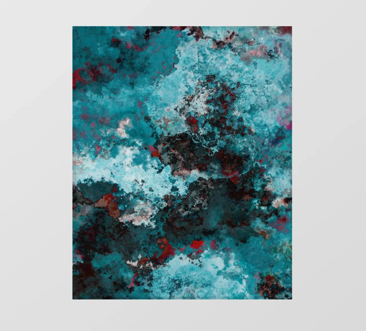 WAVES fotobehang van shellybremmerabstract