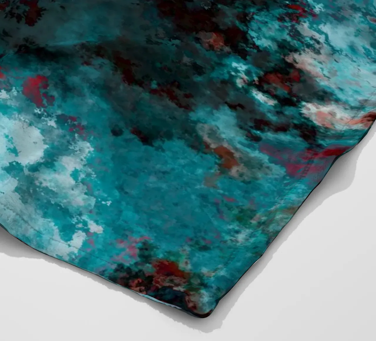 WAVES fleecedeken van shellybremmerabstract