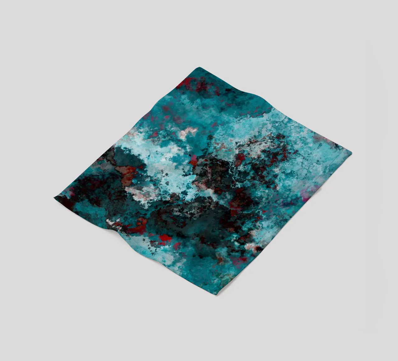 WAVES fleecedeken van shellybremmerabstract