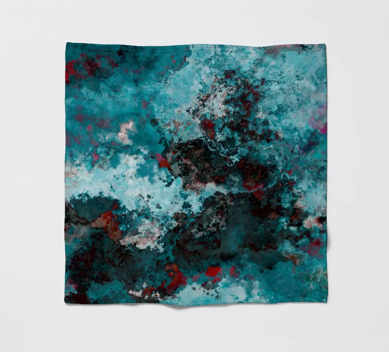 WAVES fleecedeken van shellybremmerabstract