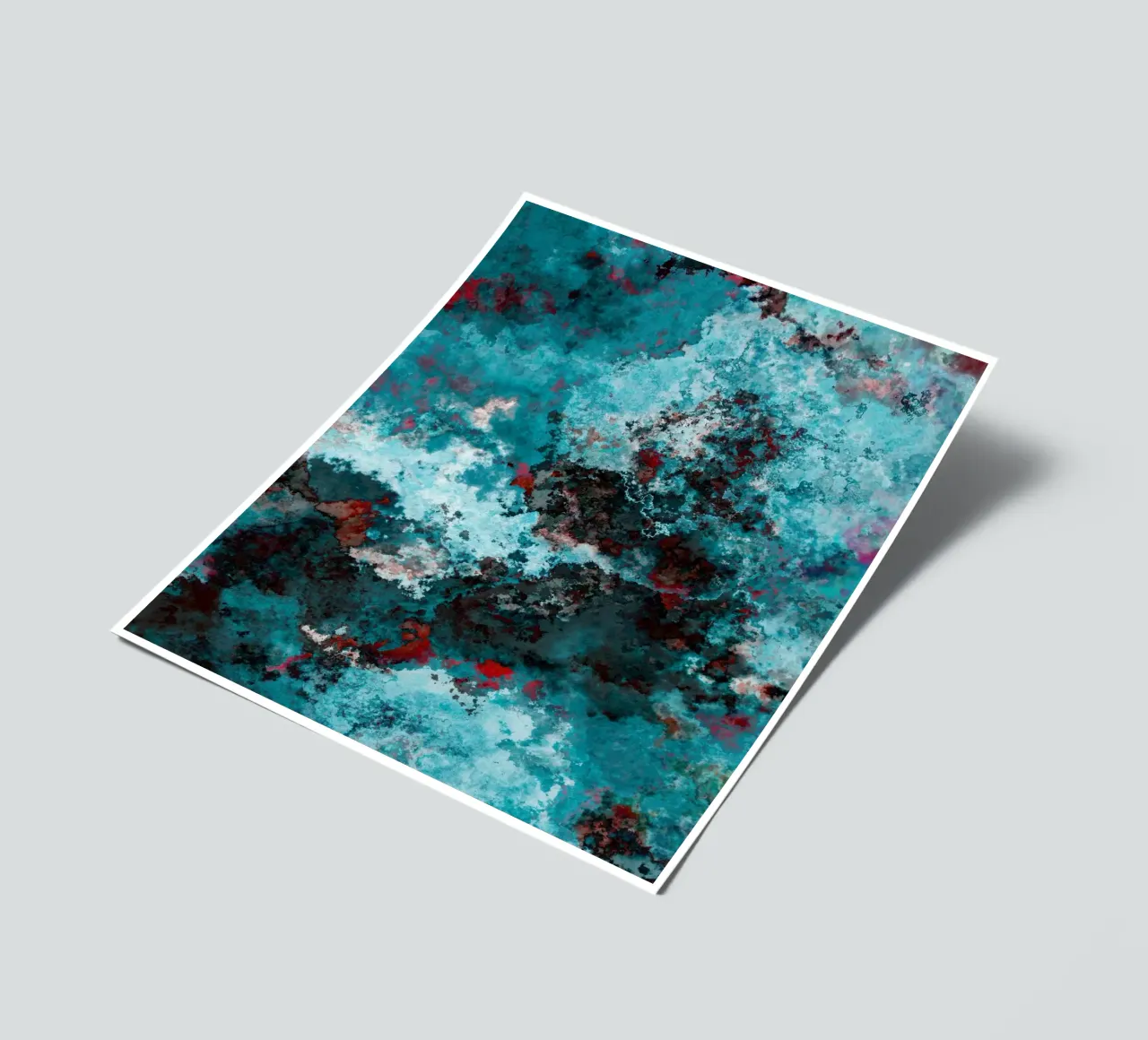 WAVES sticker sheet by shellybremmerabstract