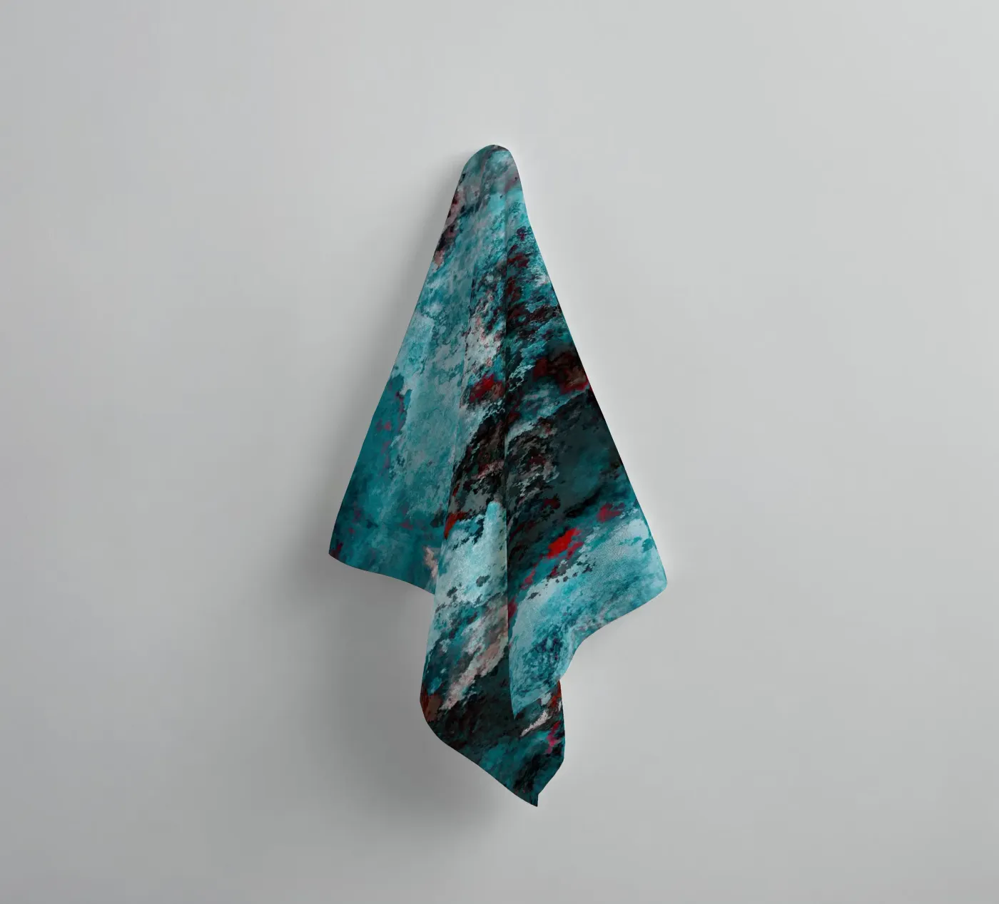 WAVES badhanddoek van shellybremmer - clouds