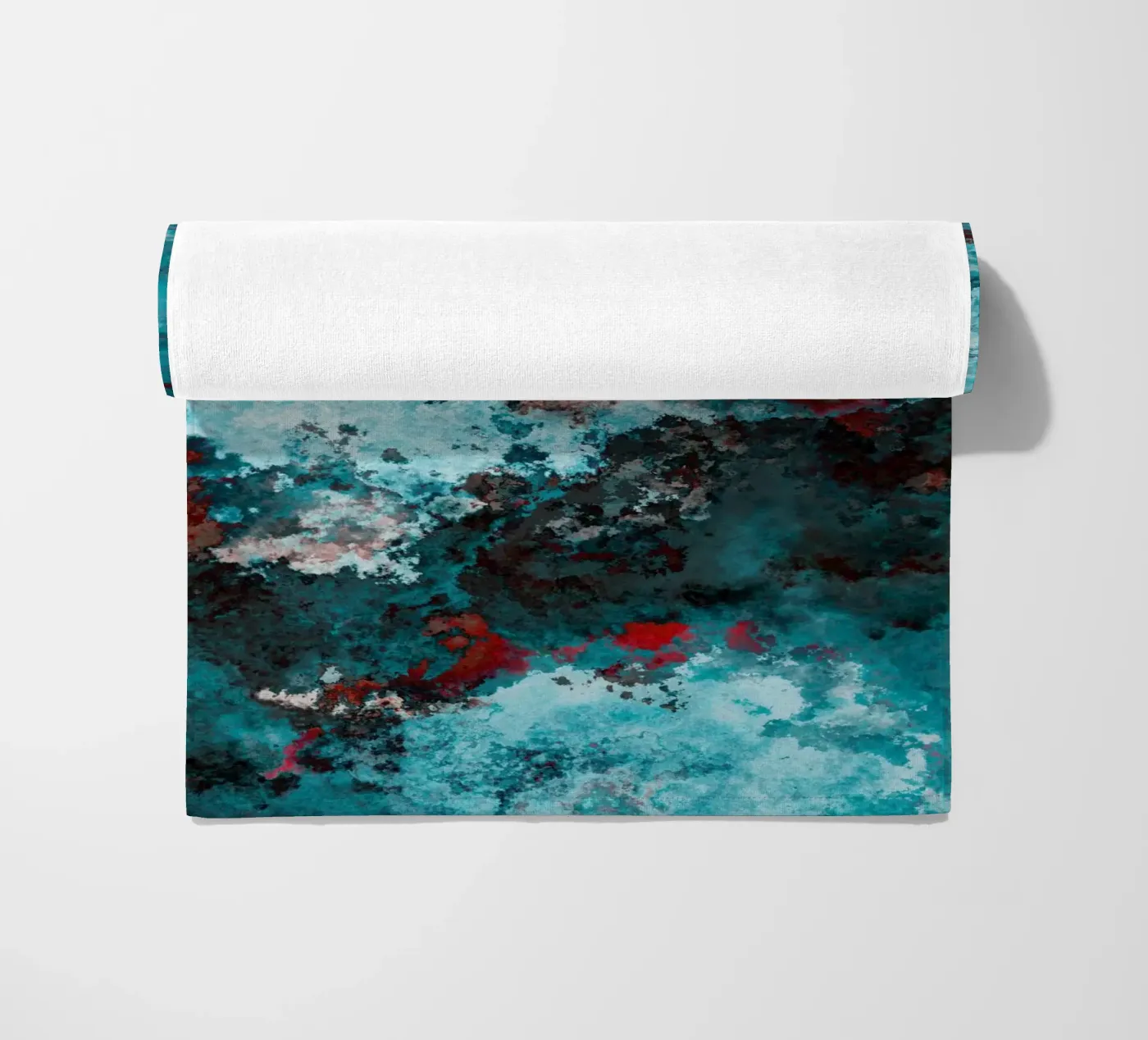 WAVES beach towel by shellybremmer - clouds