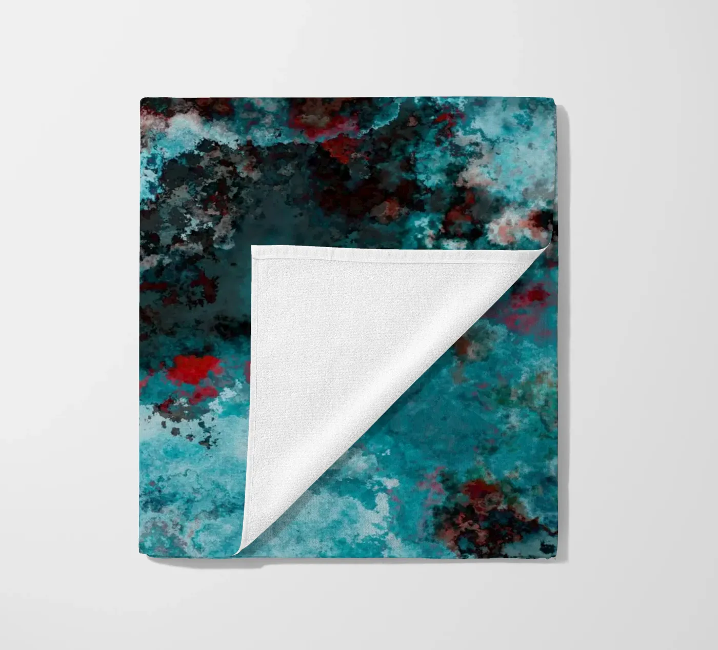 WAVES beach towel by shellybremmer - clouds