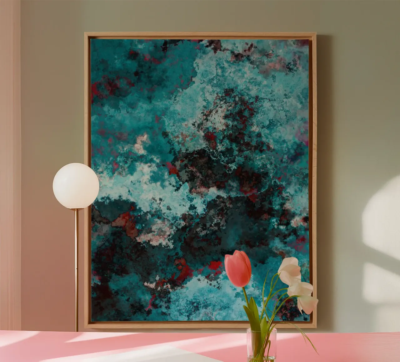 WAVES tela da shellybremmerabstract