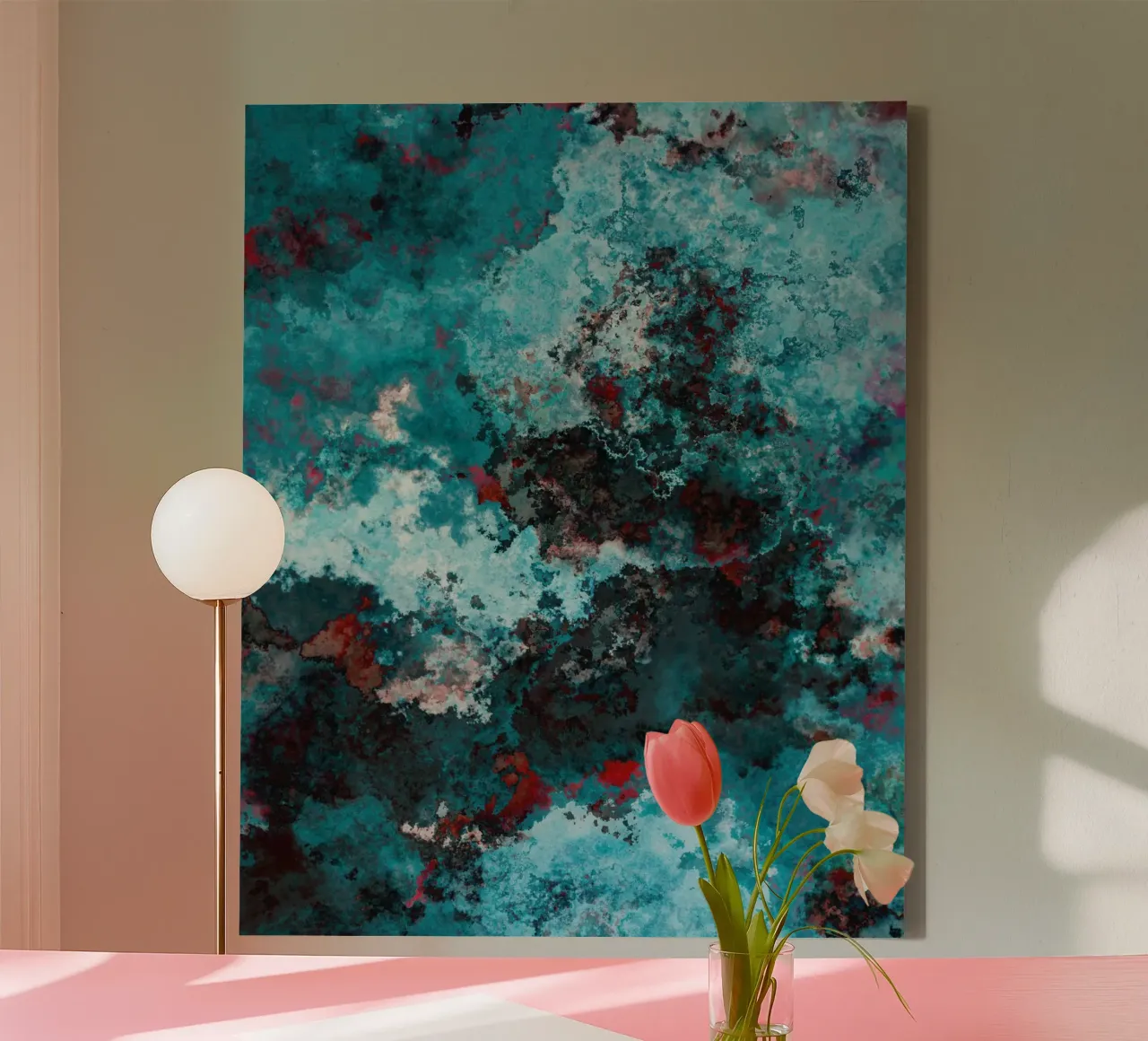 WAVES tela da shellybremmerabstract