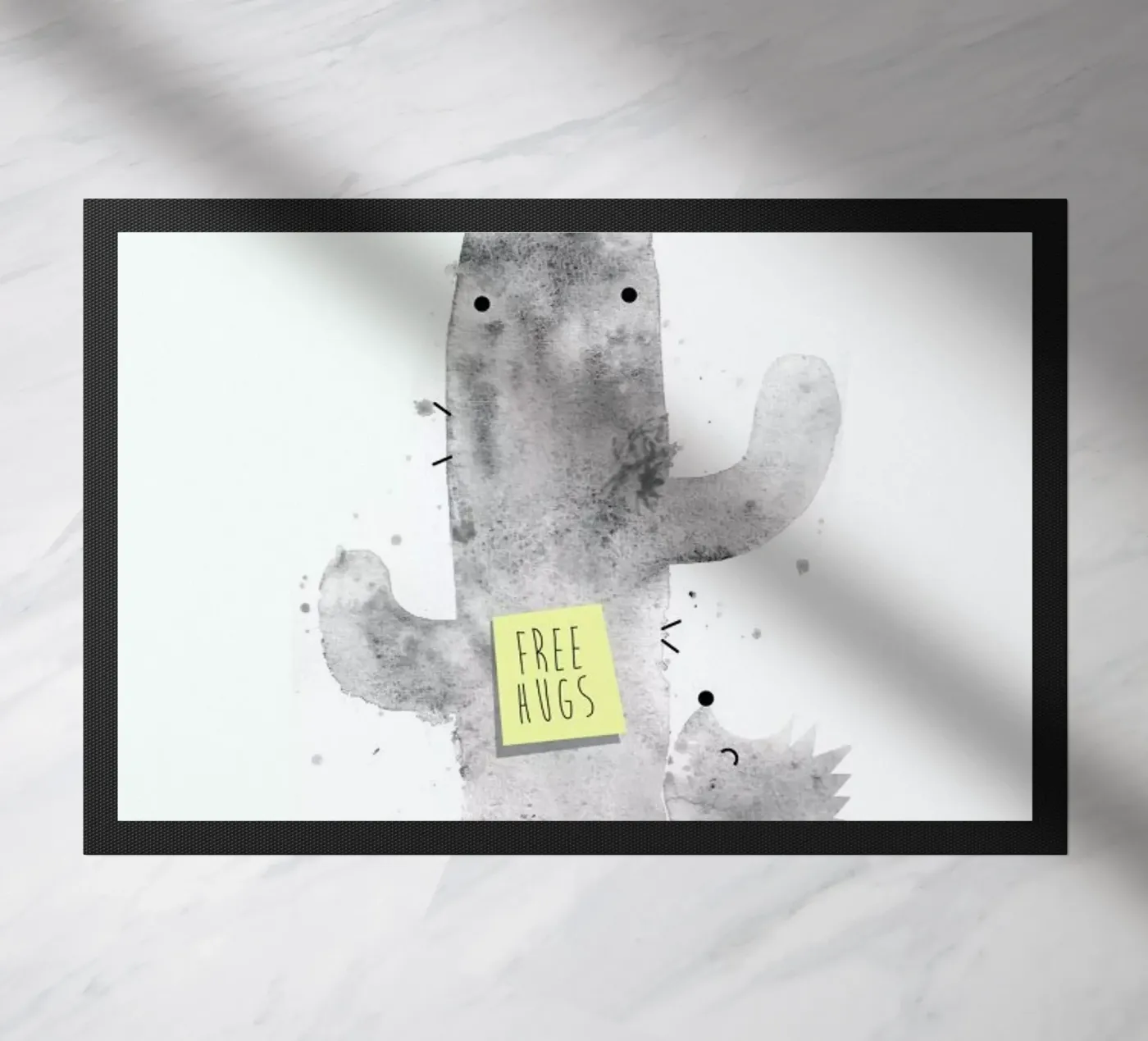 Hugs doormat by Trabolt Design