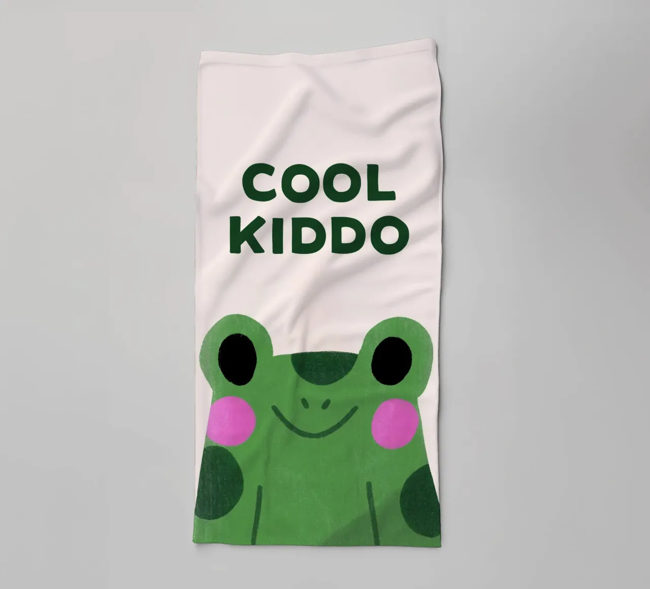 Frog towel by we line studio - art