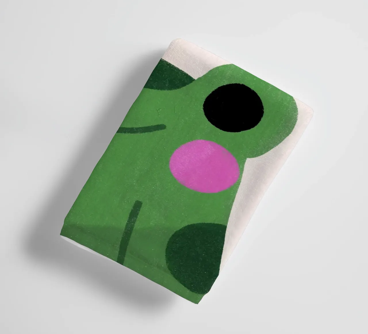 Frog towel by we line studio - art