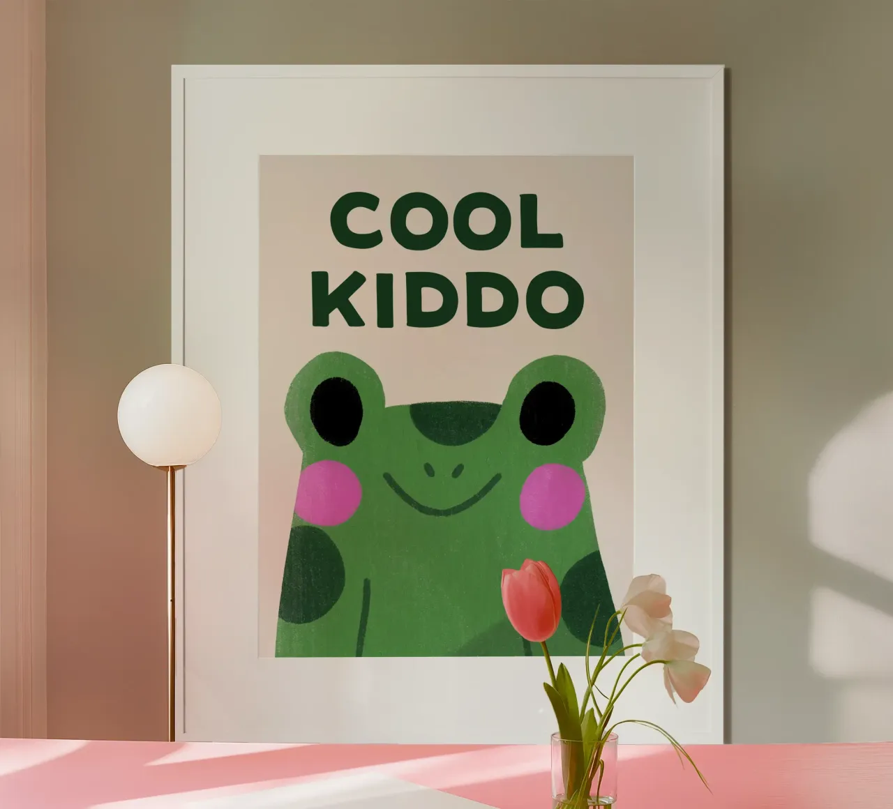 Frog poster da we line studio - art