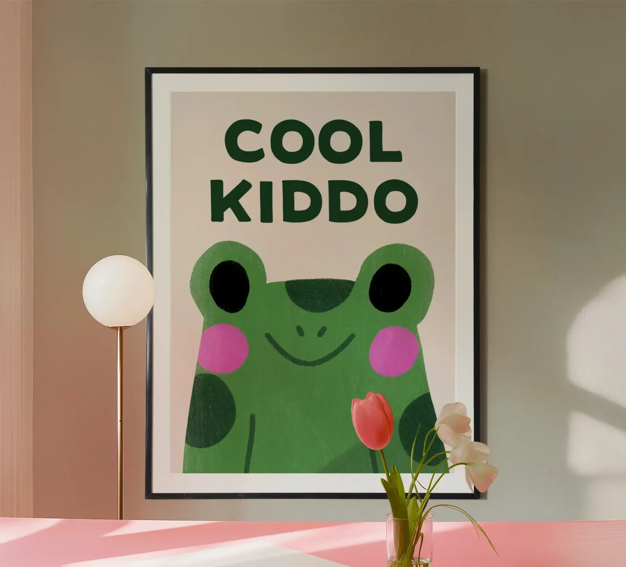 Frog poster da we line studio - art