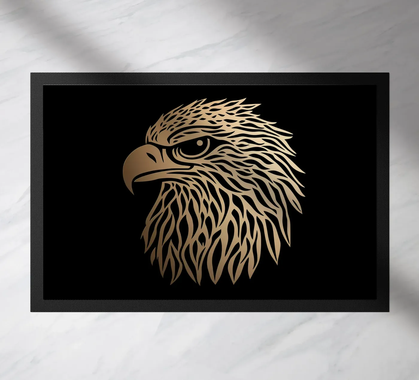 Golden Eagle doormat by Autofocus