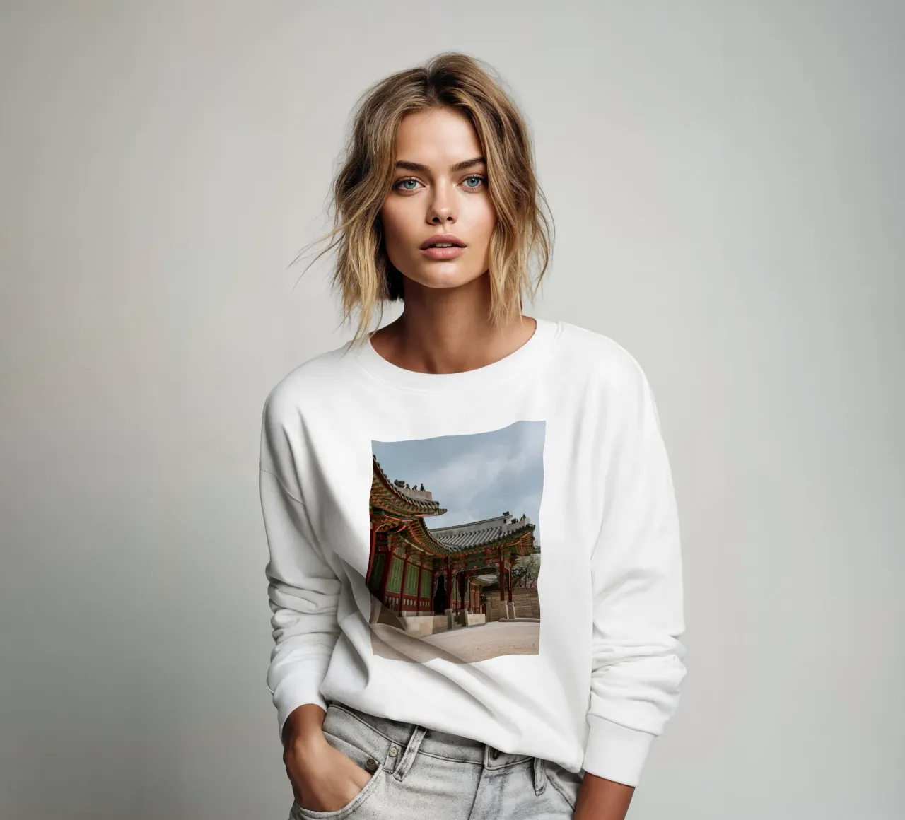 Palazzo Changdeokgung a Seul, Corea del Sud felpa da mbgraphx2