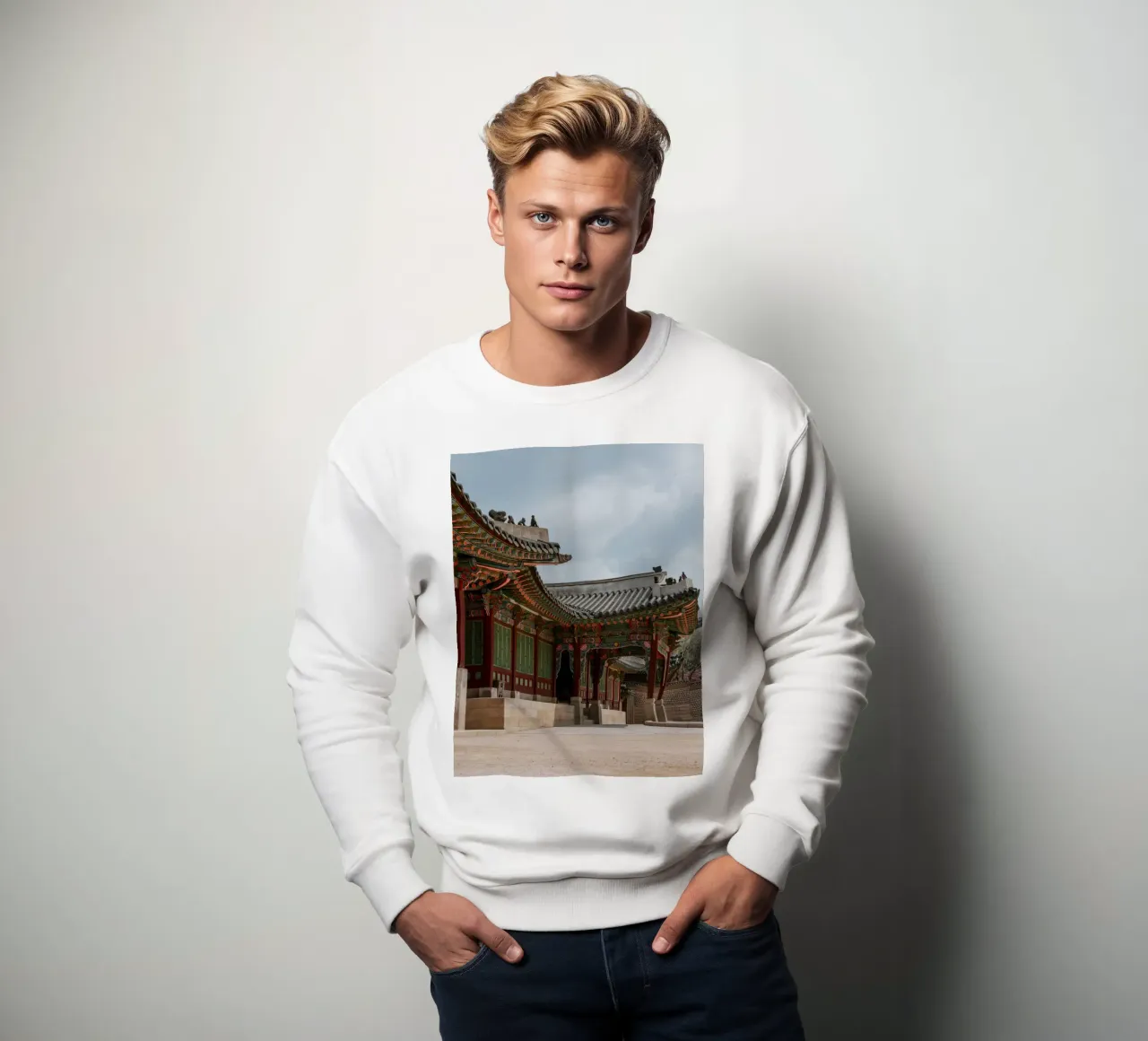 Palazzo Changdeokgung a Seul, Corea del Sud felpa da mbgraphx2