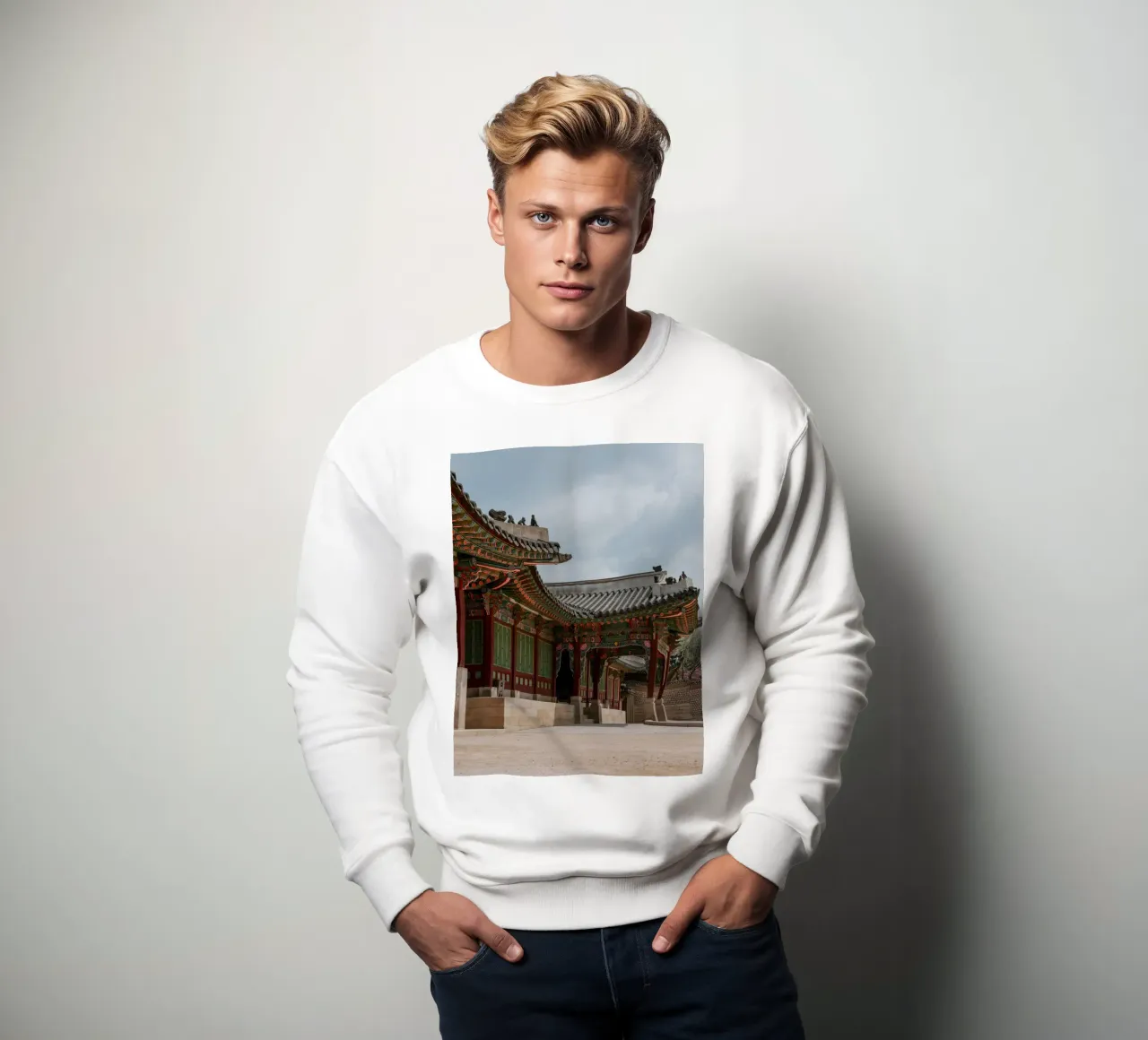 Palazzo Changdeokgung a Seul, Corea del Sud felpa da mbgraphx2