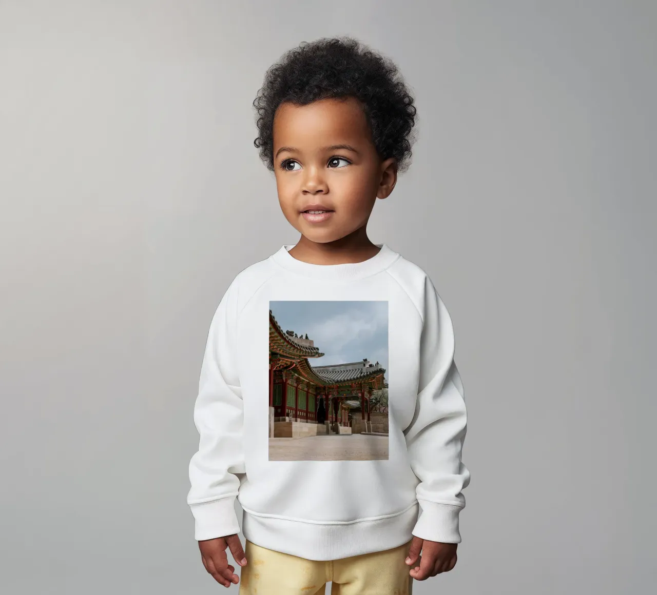 Palazzo Changdeokgung a Seul, Corea del Sud felpa neonato da mbgraphx2