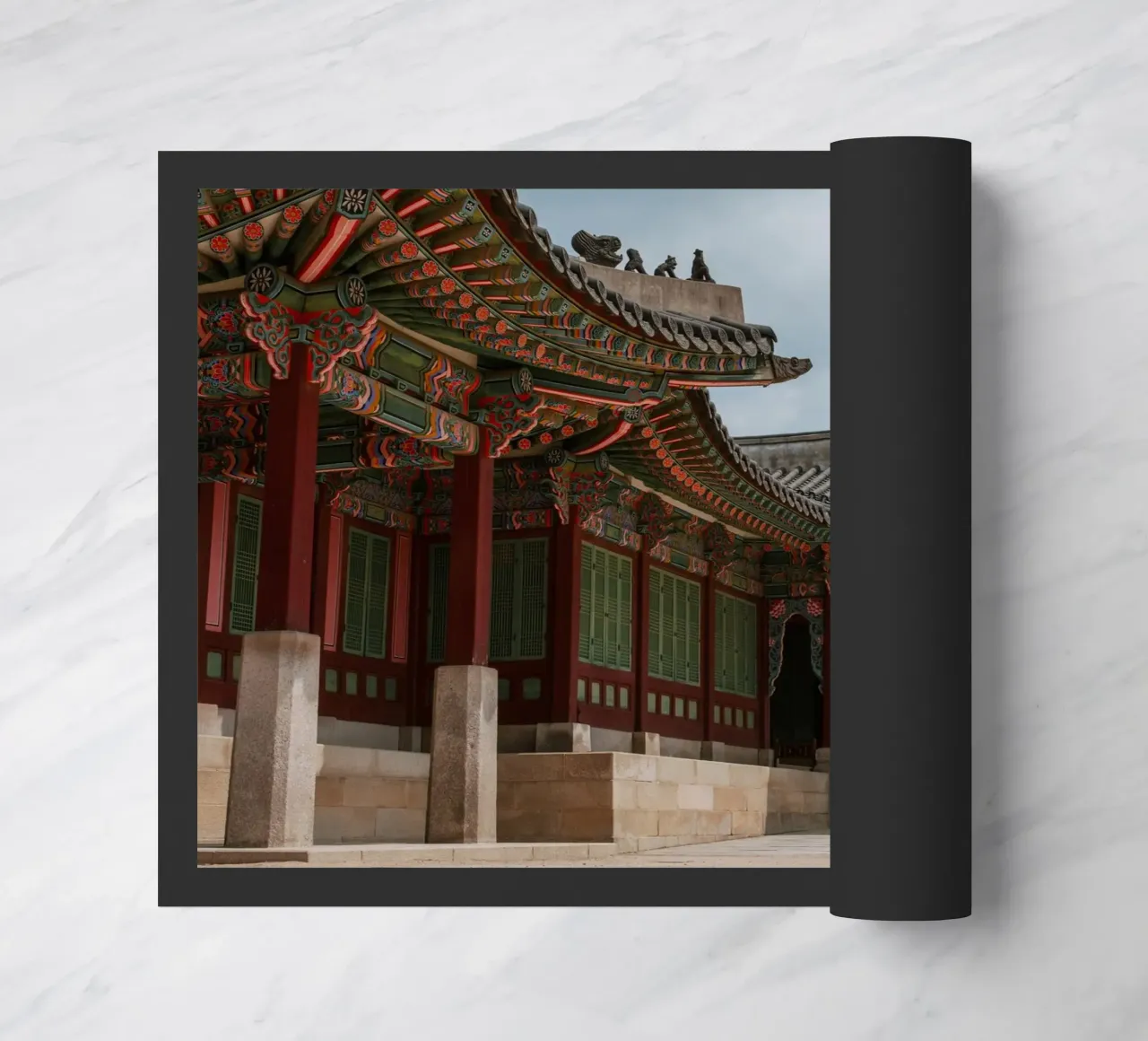 Palazzo Changdeokgung a Seul, Corea del Sud zerbino da mbgraphx2