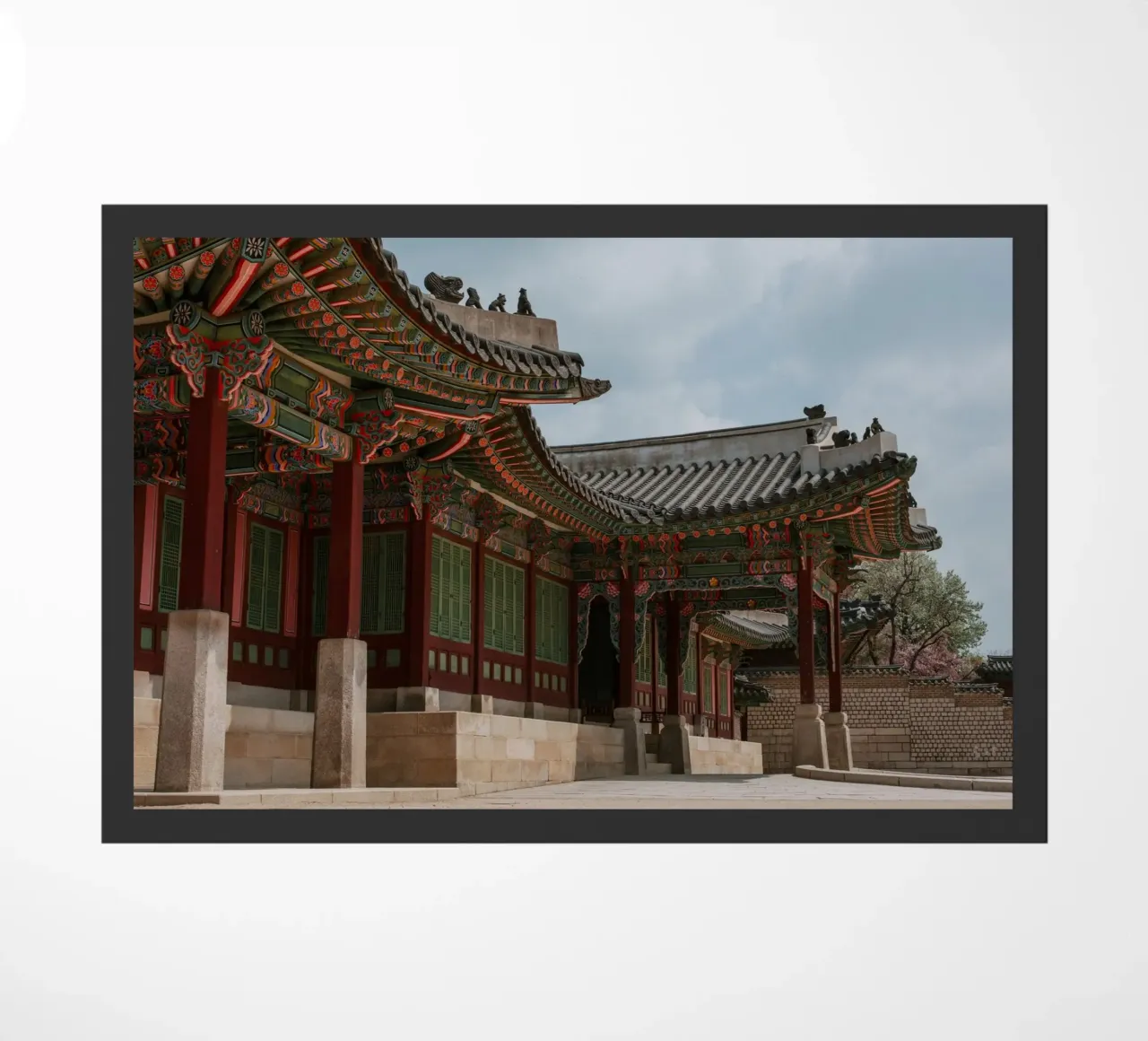 Palazzo Changdeokgung a Seul, Corea del Sud zerbino da mbgraphx2