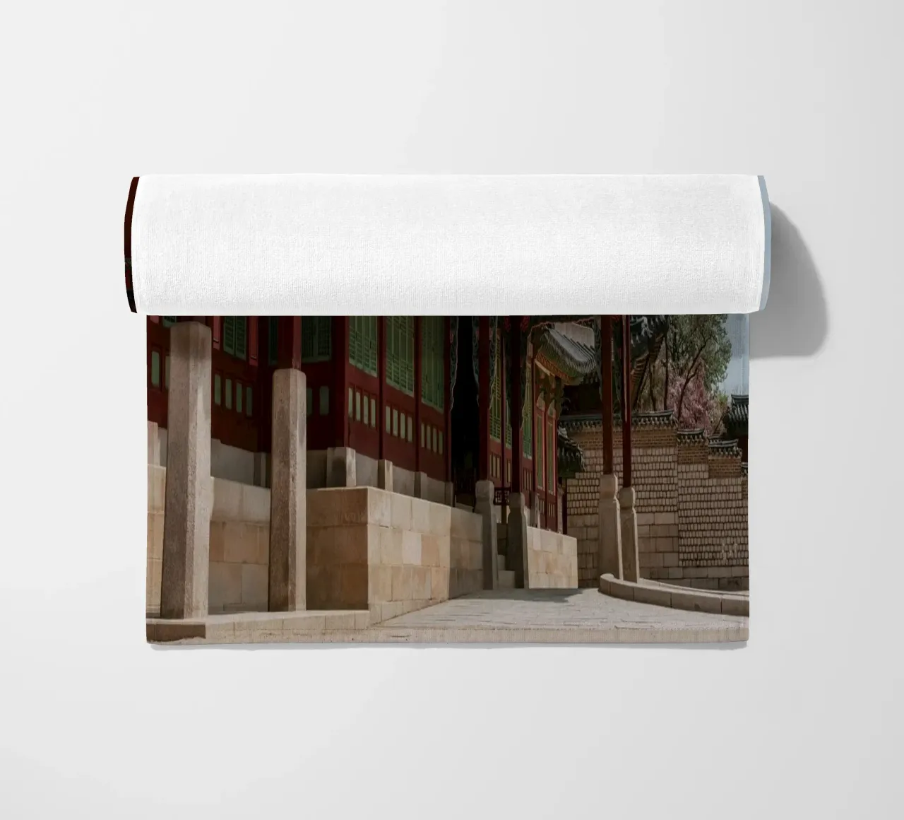 Palazzo Changdeokgung a Seul, Corea del Sud telo mare da mbgraphx2