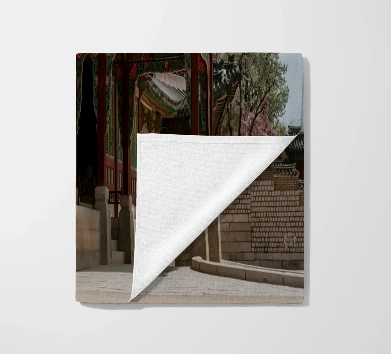 Palazzo Changdeokgung a Seul, Corea del Sud telo mare da mbgraphx2