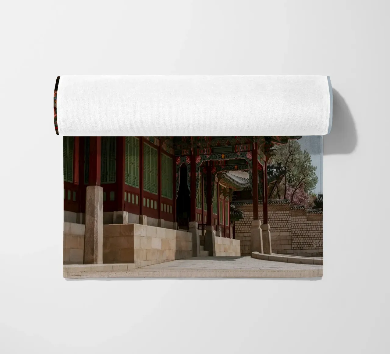 Palazzo Changdeokgung a Seul, Corea del Sud telo mare da mbgraphx2