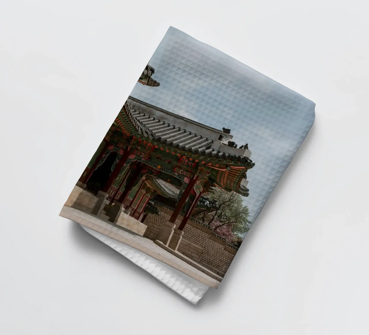 Palazzo Changdeokgung a Seul, Corea del Sud canovaccio da cucina da mbgraphx2