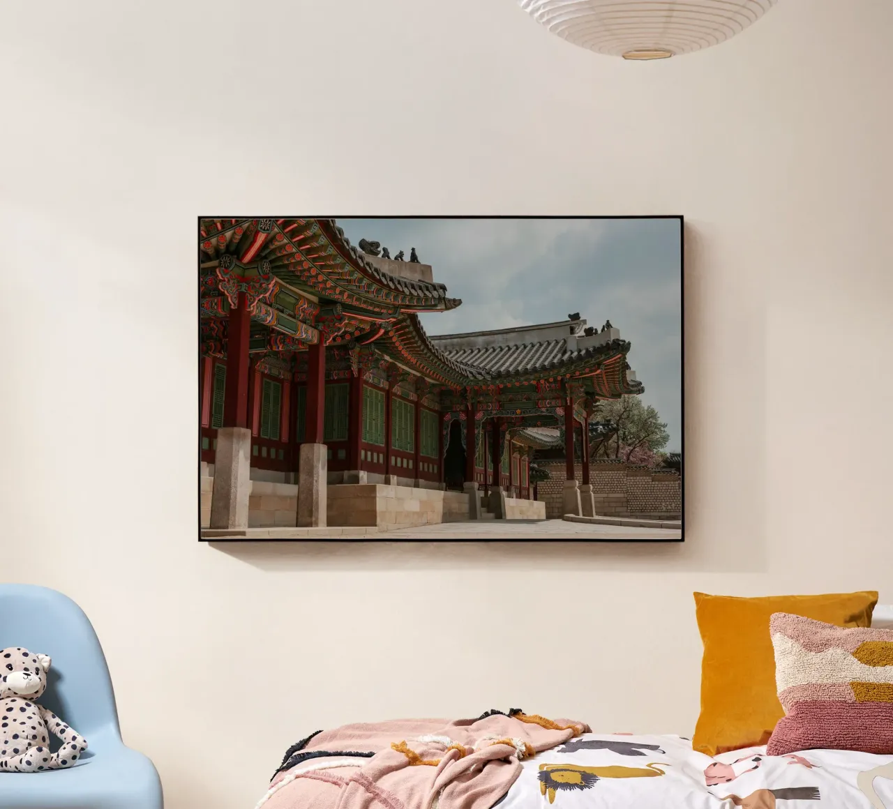 Palazzo Changdeokgung a Seul, Corea del Sud plexiglass da mbgraphx2