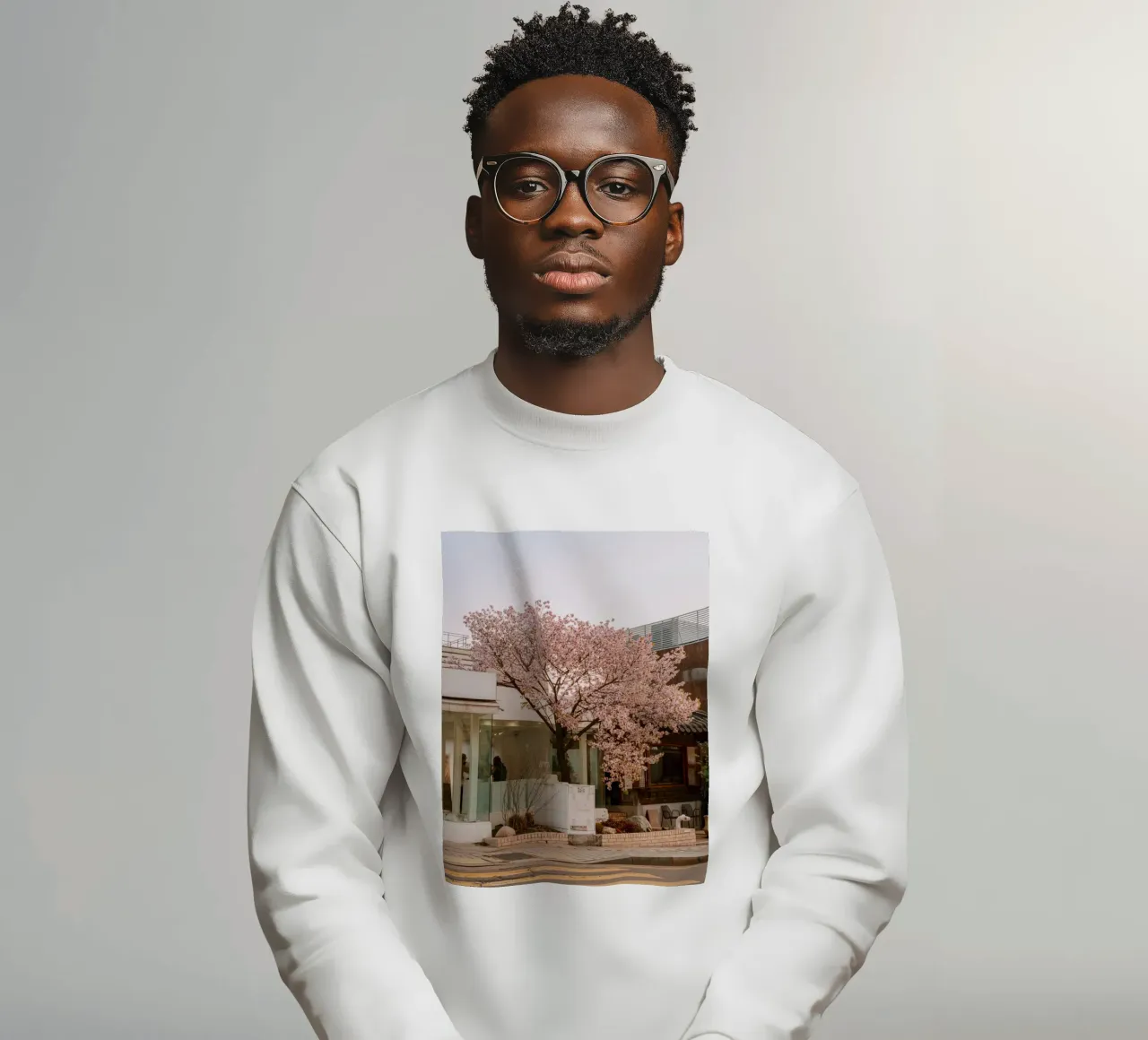 Alba dei ciliegi in fiore a Seul, Corea del Sud felpa da mbgraphx2