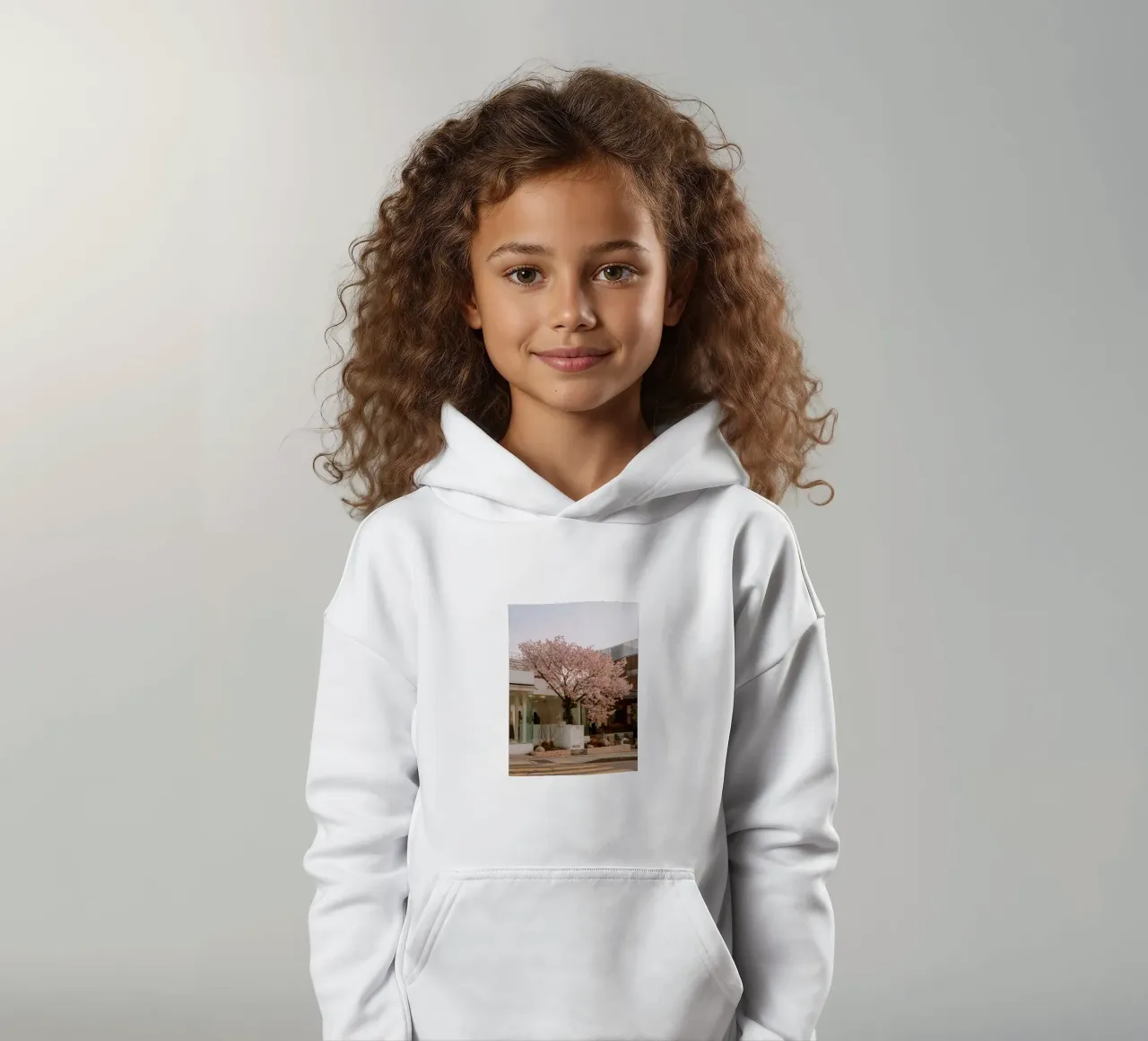 Alba dei ciliegi in fiore a Seul, Corea del Sud felpa bambino con cappuccio da mbgraphx2