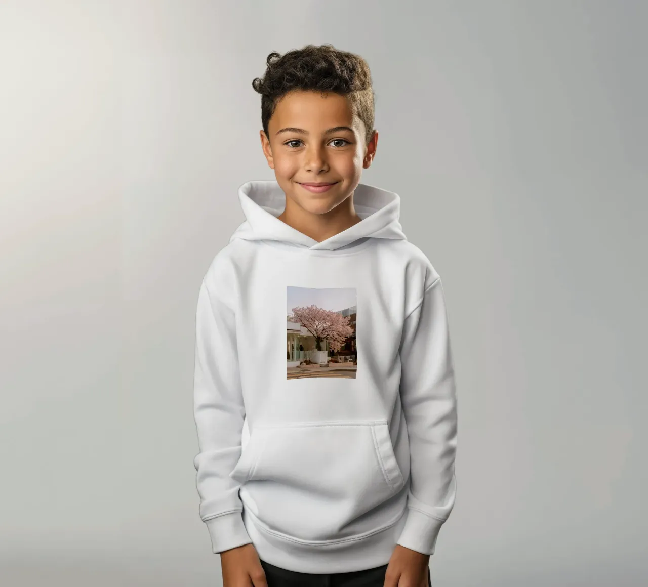 Alba dei ciliegi in fiore a Seul, Corea del Sud felpa bambino con cappuccio da mbgraphx2