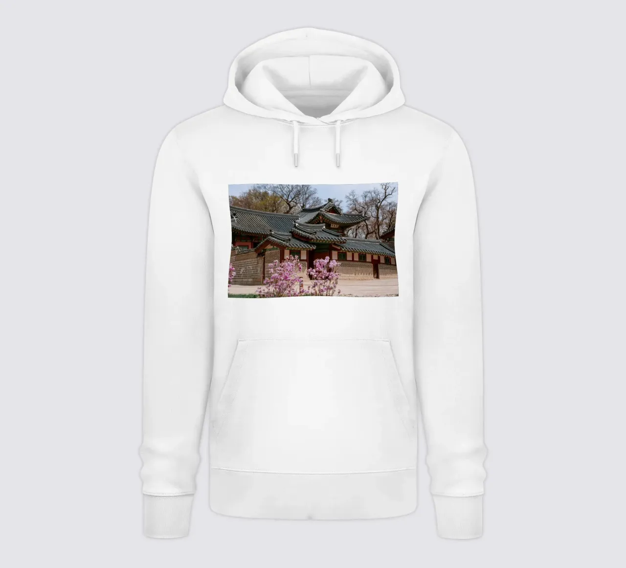 Palazzo Changdeokgung a Seul, Corea del Sud felpa con cappuccio da mbgraphx2
