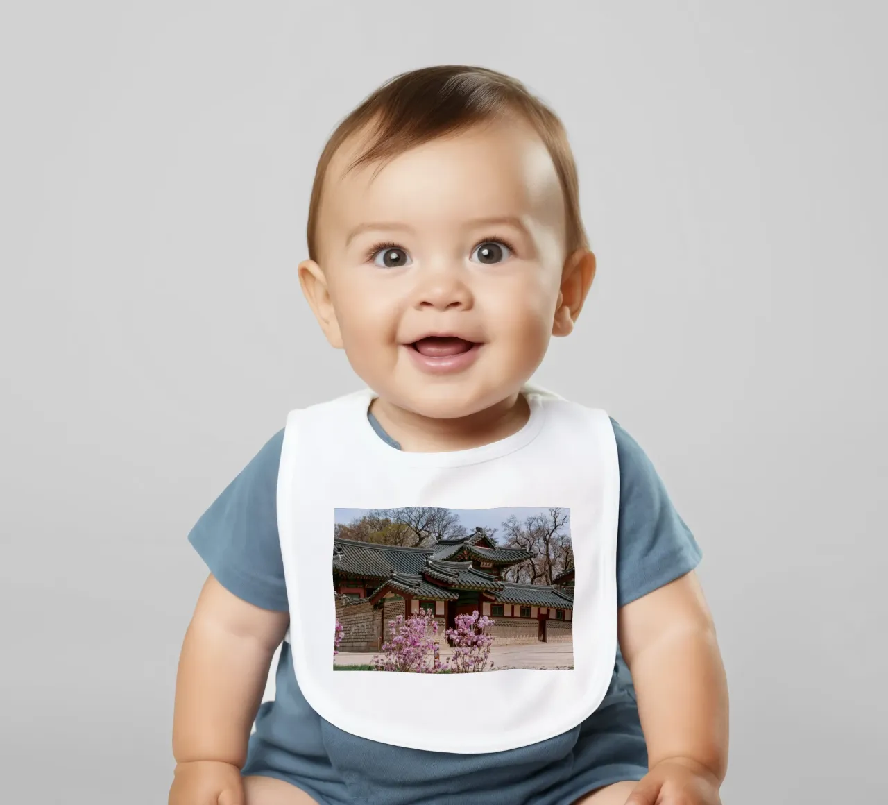 Palazzo Changdeokgung a Seul, Corea del Sud bavaglino da mbgraphx2