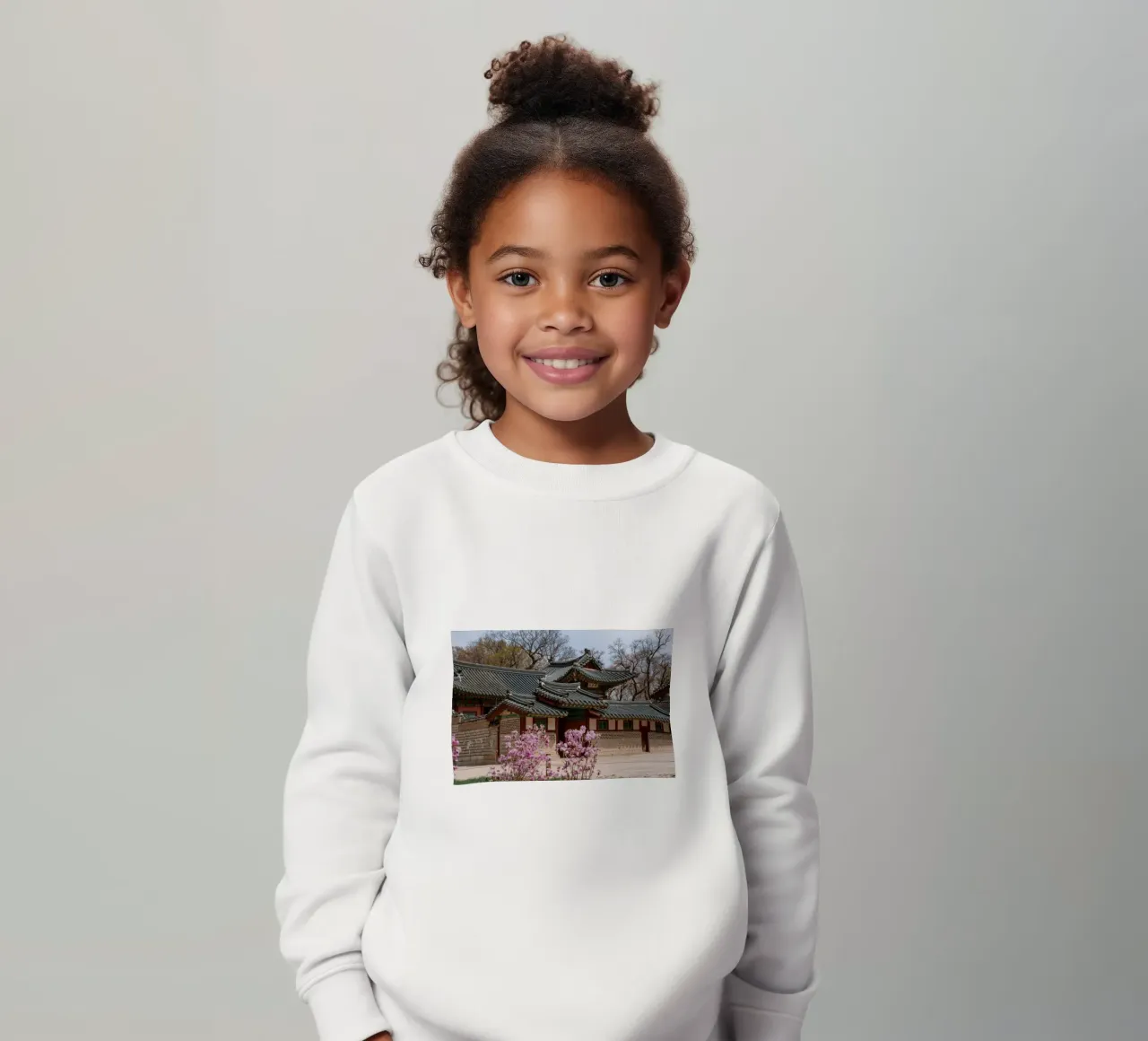 Palazzo Changdeokgung a Seul, Corea del Sud felpa bambino da mbgraphx2