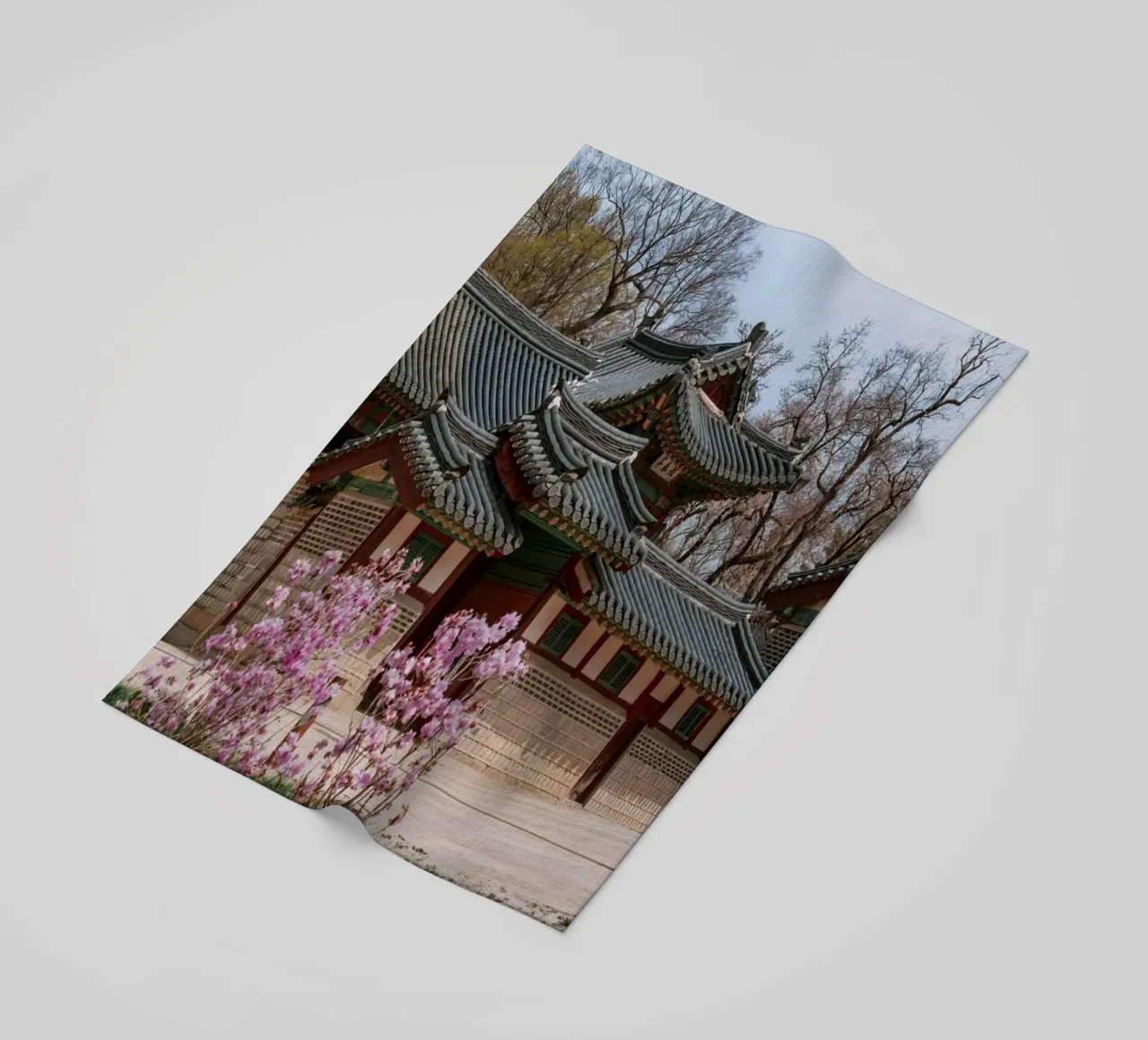 Palazzo Changdeokgung a Seul, Corea del Sud telo mare da mbgraphx2