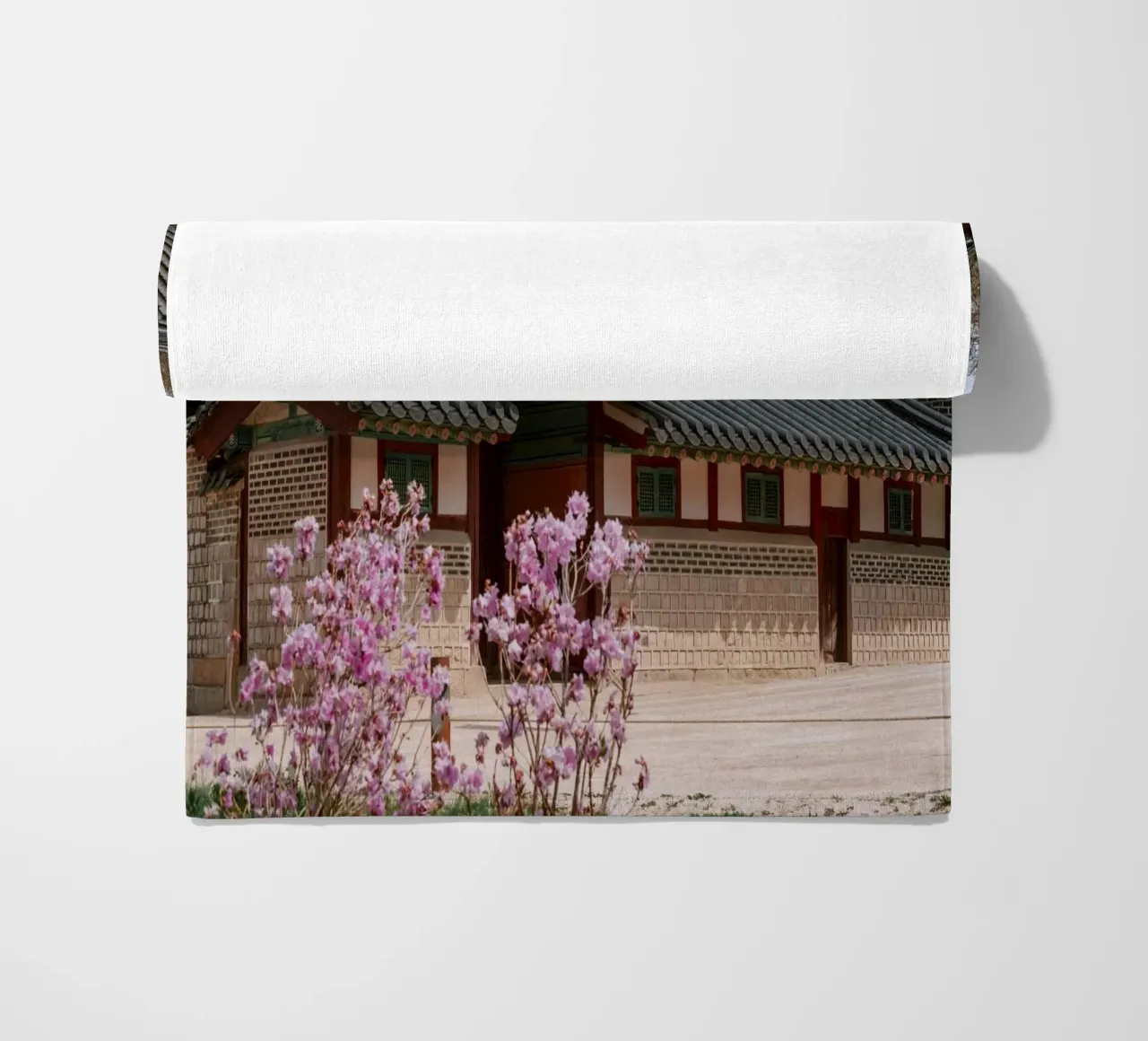 Palazzo Changdeokgung a Seul, Corea del Sud telo mare da mbgraphx2