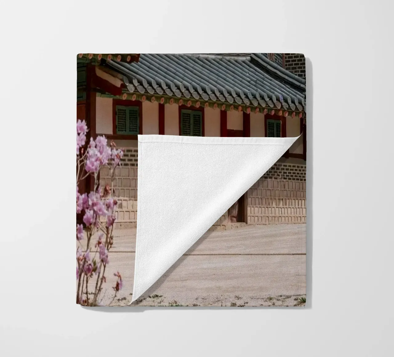 Palazzo Changdeokgung a Seul, Corea del Sud telo mare da mbgraphx2