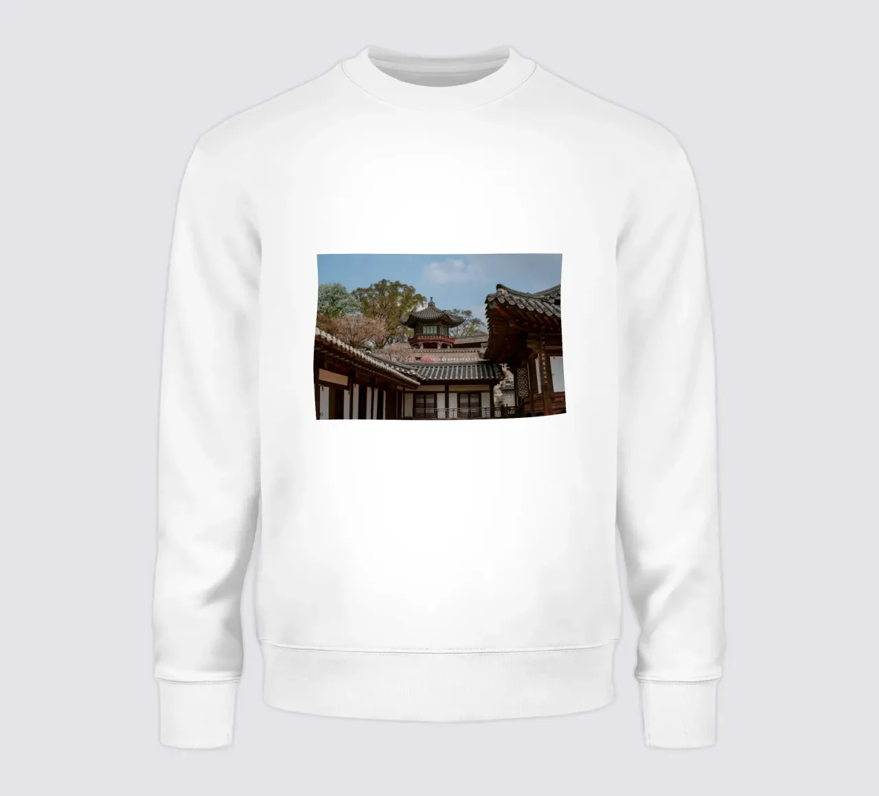 Tempio coreano a Seul, Corea del Sud felpa da mbgraphx2