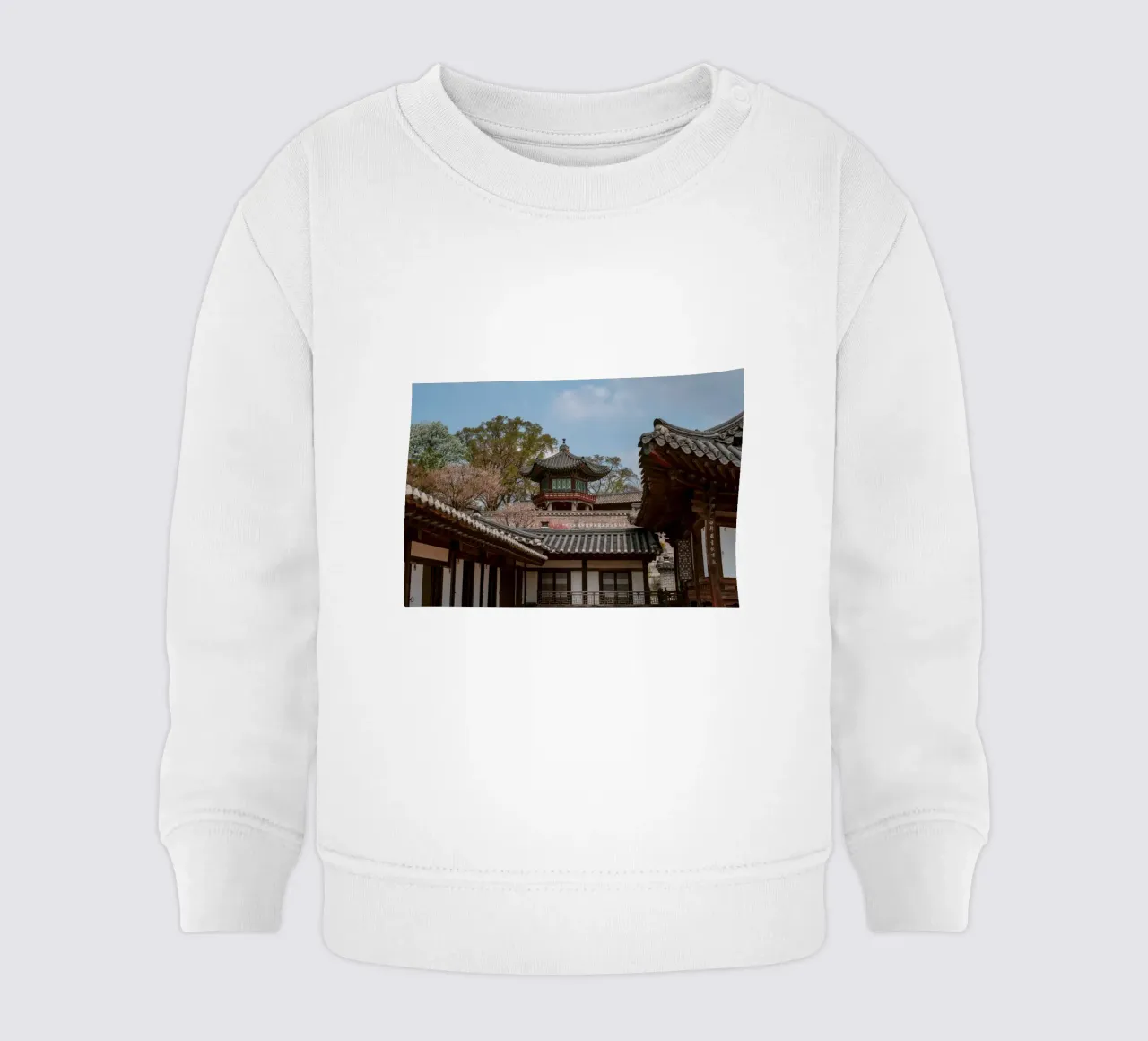 Temple coréen à Séoul, Corée du Sud sweat pour bébé de mbgraphx2