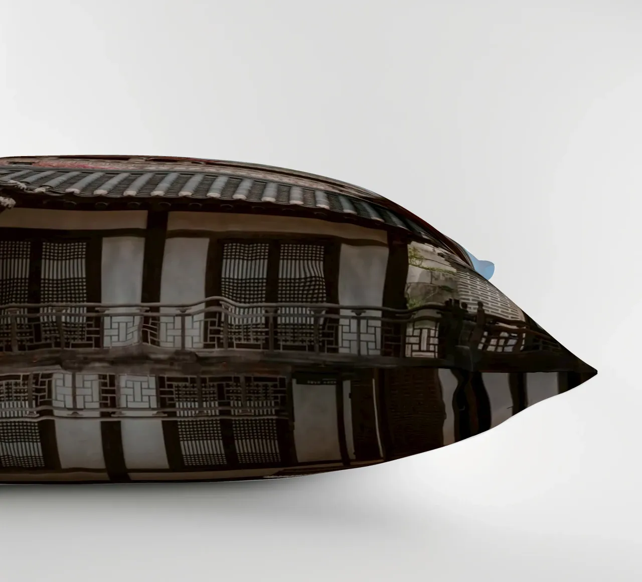 Tempio coreano a Seul, Corea del Sud cuscino da mbgraphx2