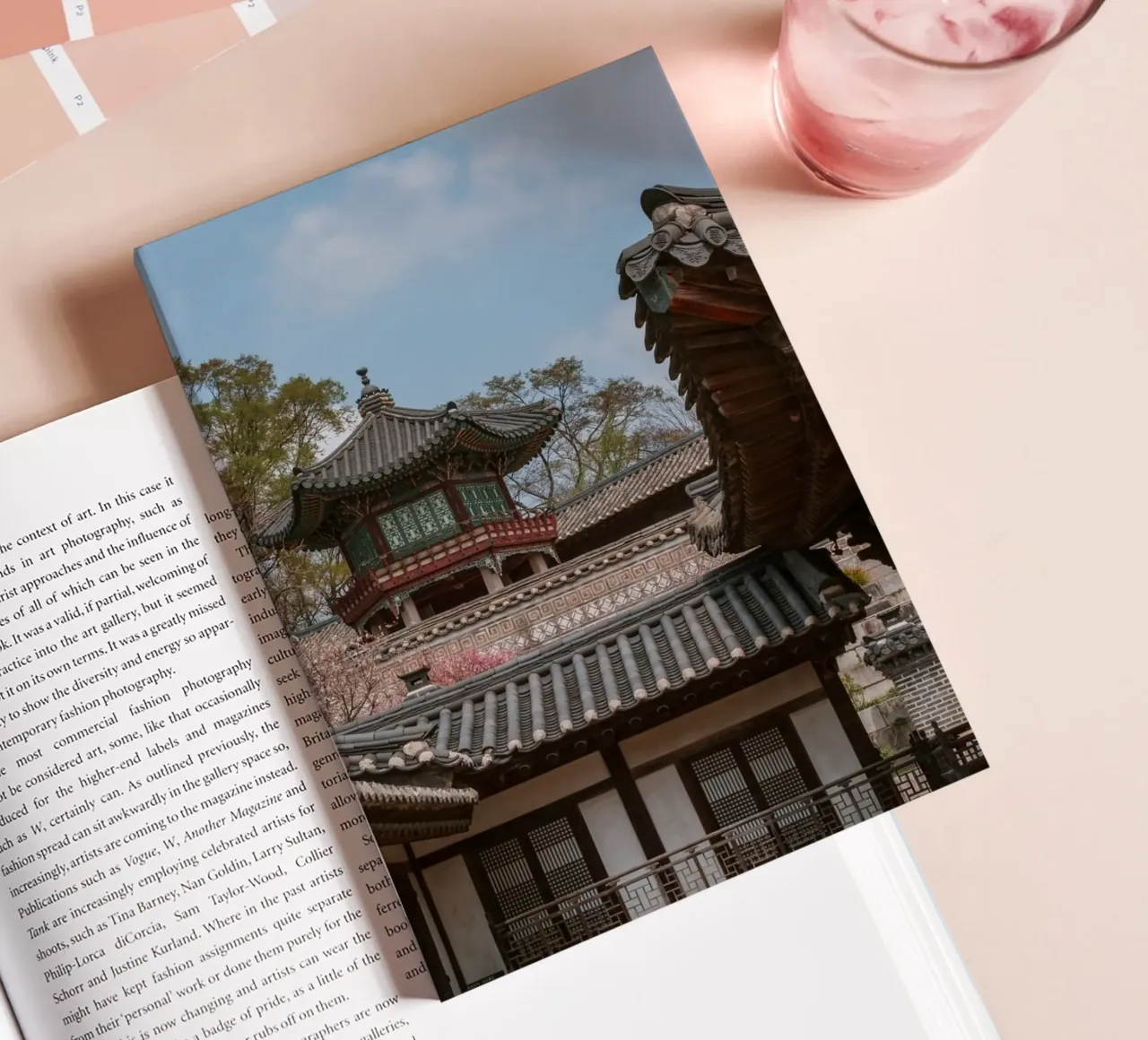 Tempio coreano a Seul, Corea del Sud diario da mbgraphx2